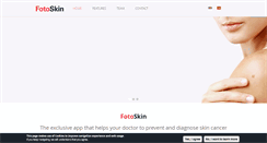 Desktop Screenshot of fotoskinapp.com
